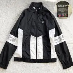 【超希少90s・入手困難】アディダス　ナイロンジャケット　トレフォイル　L〜XL