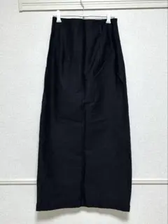 JEANASIS タイトロングスカート　黒