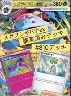 メガフシギバナex 構築済みデッキ #810