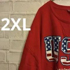 アメリカTシャツ 輸入品 品薄 希少 2XL