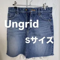 Ungrid デニムミニスカート Sサイズのサムネイル