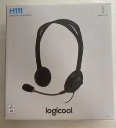 Logicool H111 3.5mm ステレオヘッドセット 本体のサムネイル