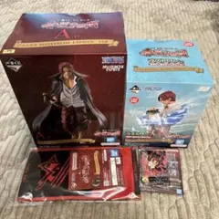 一番くじ ワンピース 赤鞘九人男 シャンクス ラストワン フィギュアセット ＋α 一番くじ ワンピース 赤鞘九人男 シャンクス ラストワン フィギュア