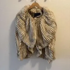 FENDI ミンクファー カシミヤ混 ジャケット 42