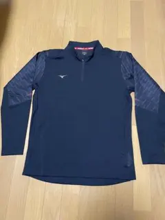 新品未開封】MIZUNO MORELIA ハーフジップ トレーニングシャツ L