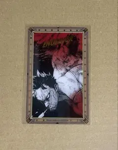 ヒロアカ 原画展 箔押しクリアカードコレクション エンデヴァー