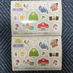 ポケモンキャラクターシールセット 2枚