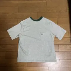 90s HANG TEN ポケットtシャツ ボーダー usa製 グリーンのサムネイル