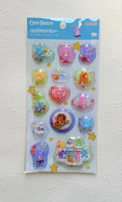 ね*ね様 正規品ポップデコパーティ　わたあめカプセルシール　　ケアベア
