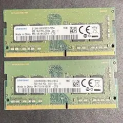 中古】DDR4メモリ(8GB×2枚)：M471A1K43CB1-CRC - メルカリ