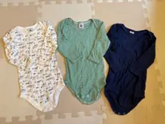 PETIT BATEAU ロンパース 3枚セット 12m/74cmのサムネイル