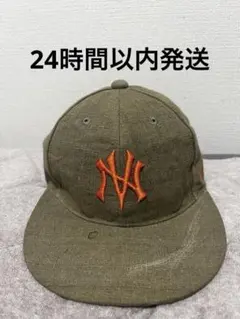NVCLEAR キャップ ニュークリア NVCLEAR NV LOGO FR ARMY COTTON CAP （Vintage Green