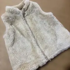 アカチャンホンポ フリース ベスト ベージュ 80サイズ