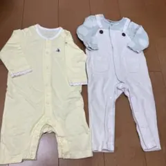 ミキハウス ロンパース・カバーオールセット 80cm