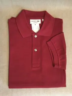LACOSTE L1212 ポロ 廃盤サイズ XXS 新品 日本製 ワイン - メルカリ