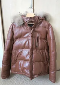Liugoo Leathers　リューグーレザー　ファー付きダウンジャケット