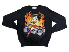 【心斎橋店】新品未使用 モスキーノ ニットセーター 黒のサムネイル