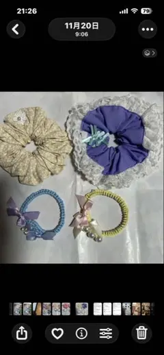 シュシュ・ヘアゴム合計16点