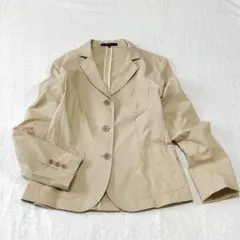 Theory テーラードジャケット　ベージュ　シンプル　（S）着回し