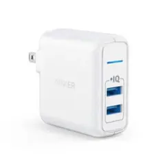 Anker PowerPort 2 Elite(USB充電器 24W 2ポート)