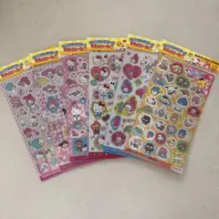 サンリオキャラクターズ キラッとシール2 6枚セット コンプリート サンリオ