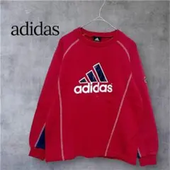 adidas ロゴスウェット トレーナー キッズ150 綿100%キッズスポーツのサムネイル