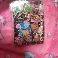 日焼けキティ シール帳 シャカシャカバインダー