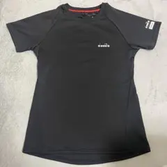 Diadora Tシャツ ブラック Lサイズ レディースのサムネイル