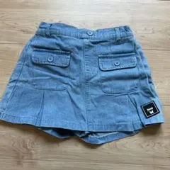 デニム ハート型ポケット ショートスカート