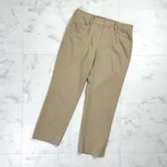 セオリーリュクス ウール混テーパードパンツクロップド丈 ベージュ38*OD703