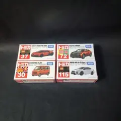 トミカ ミニカーセット 新型 4台