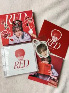 山田涼介 RED アルバム ファミクラ限定 Deep RED盤 特典付き