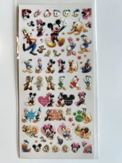 ディズニーキャラクター立体シール シート