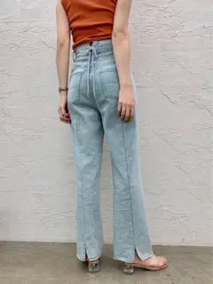 kastane ハイウエストデニム