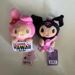 ハワイ限定　日焼け マイメロ クロミ キーホルダー　ガングロキティ　ABCマート