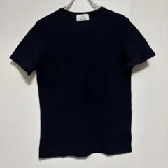 カルバンクライン メンズ Vネック半袖Tシャツ ネイビー M オンワード樫山