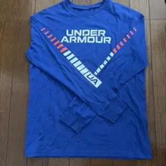 UNDER ARMOUR 長袖カットソー YXL 青