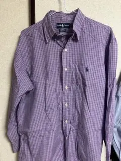 Ralph Lauren チェック柄長袖シャツ