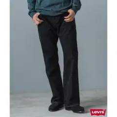 未使用 リーバイス EDIFICE 別注 517 ブラック W33 L29