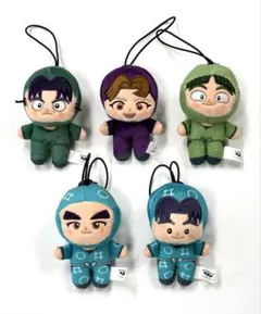 劇場版 忍たま乱太郎 プライズ ほわぬい ぬいぐるみ マスコット 6年生