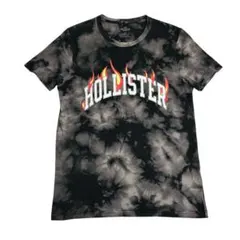 HOLLISTERホリスター　フレイム　ダイダイ半袖 Tシャツ