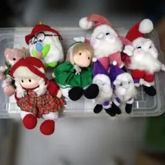 ぬいぐるみ8体セットI　昭和レトロ