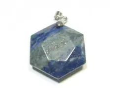 天然石　ラピスラズリ（染め） ネックレス　六亡星　ペンダント　トップ★★Ⅰ