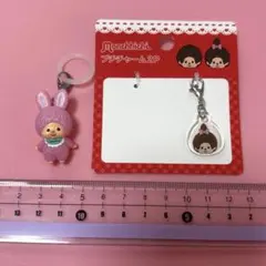 モンチッチちゃん　チムたん　ピンク　めじるし　チャーム　アクセサリー　ストラップ