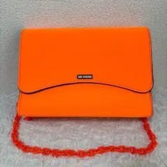 SAVE MY BAG オレンジ チェンショルダーバッグ イタリア製のサムネイル