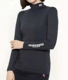 パーリーゲイツ　カットソー　UVカット　長袖　レディース　黒　新品　サイズM