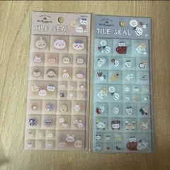 ちいかわ　タイルシール　2種セット