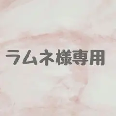 【ラムネ様専用ページ】