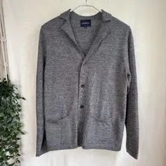THE SUIT COMPANY ニットカーディガン グレー LL 美品のサムネイル