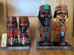 アイヌ人形　小•大セット